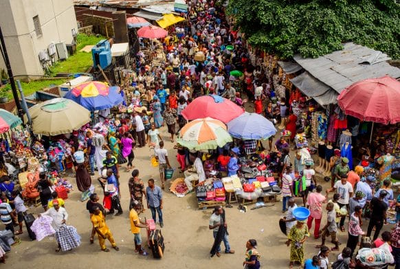 A trip to a Nigerian street market