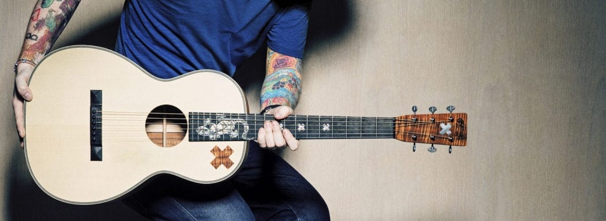 Ed Sheeran with guitar