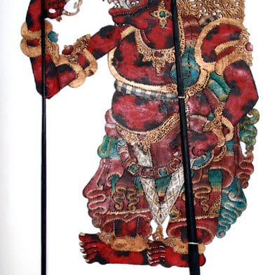 Conservation: the shadow puppet of giant Kumbakarna