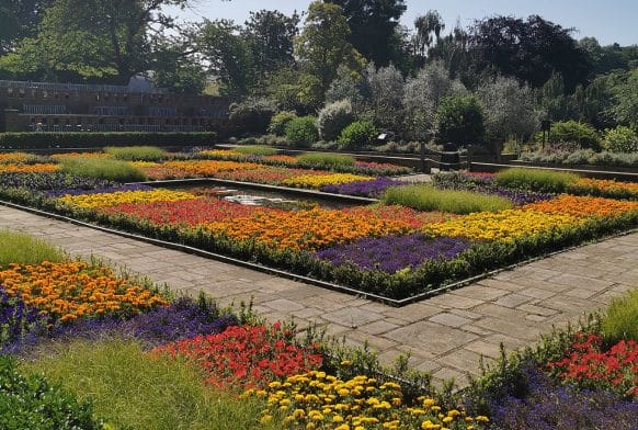 Horniman’s formal planting design inspired by LEGO® bricks