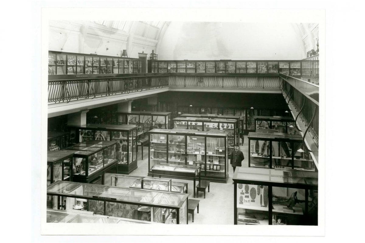 The South Hall Gallery of the Horniman c. 1910