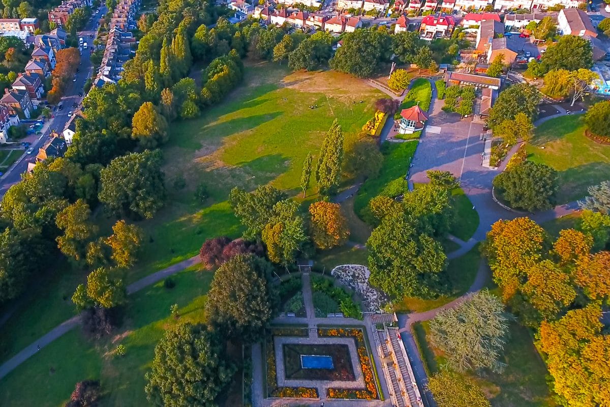 Horniman Gardens and the Bandstand terrace