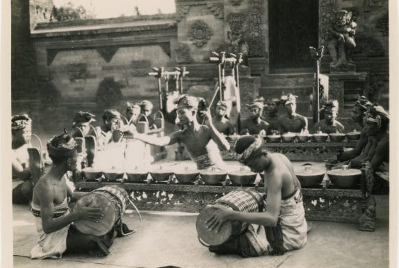 Culture of dance and rice in Bali