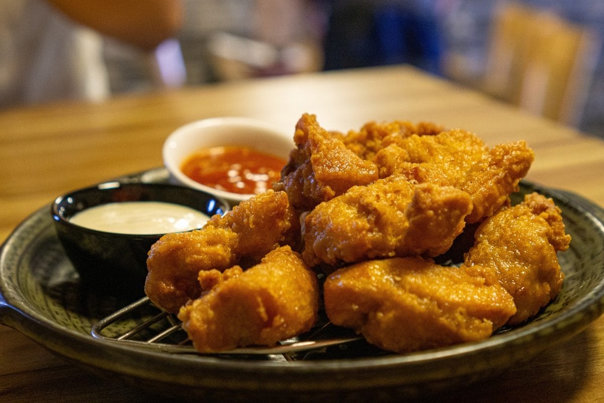 Japanese fried chicken, Karaage.