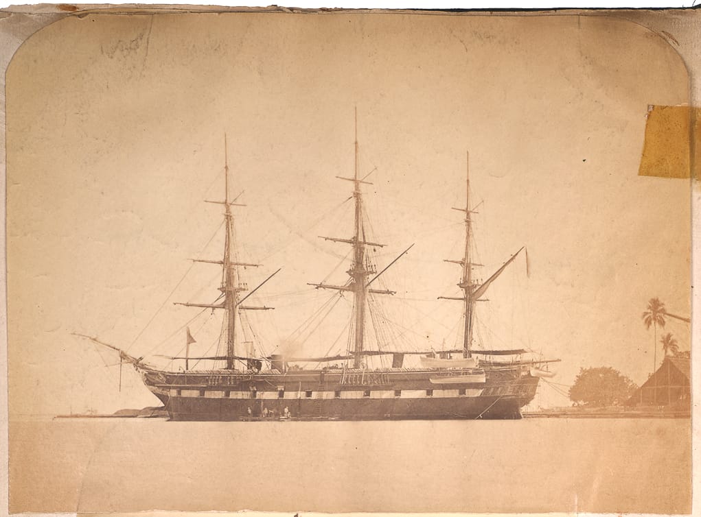 Archive photo of the HMS Challenger