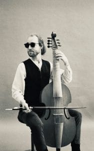 Image of Harry Buckoke with Viola.