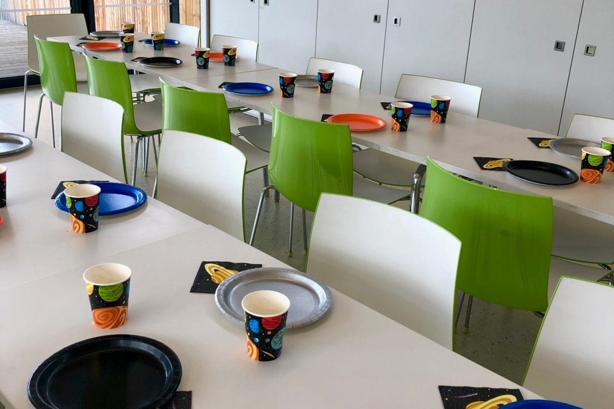 Space themed party at the Horniman.