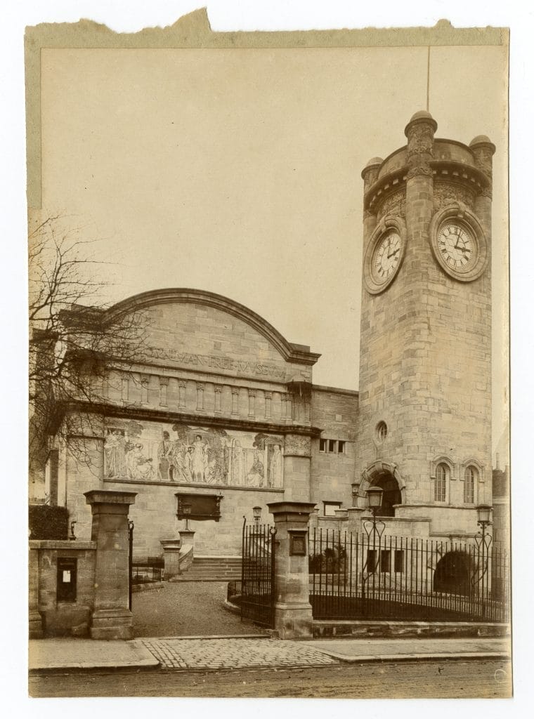 Archive photo of the Horniman Clocktower and museum building