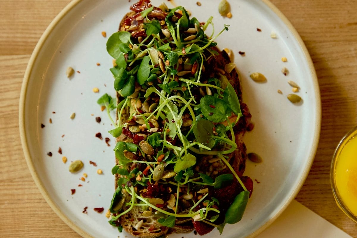 Colicci Avo on Toast