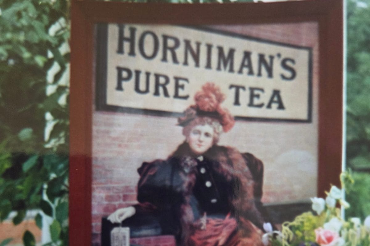 Signage for 'Horniman's Pure Tea' Exhibition, circa 1980s