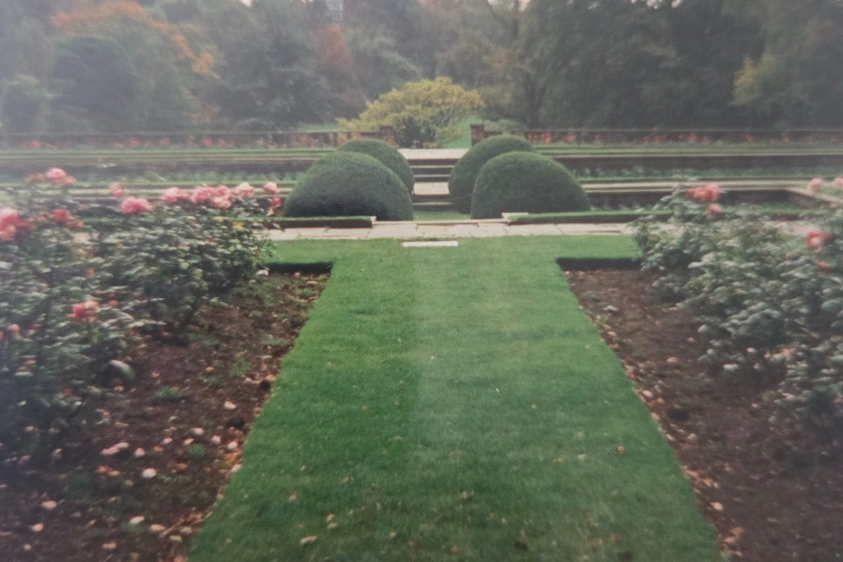 Image of the Horniman Sunken Garden, planted by Ruth's father.