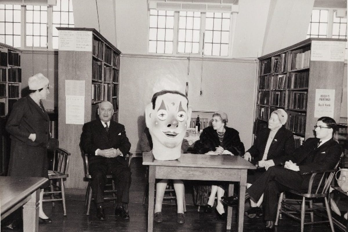 David Boston's predecessor, Otto Samson, acquiring Cypriot Carnival Mask in 1957, a central part of his strategy.