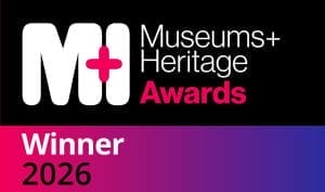 Winner of Community Engagement Programme 2026 at Museum + Heritage Awards